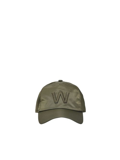 Cappello da baseball WKAGIULIVA in gabardina tecnica di nylon Verde WEEKEND MAX MARA | 2615571074600002